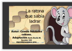 La ratona que sabía ladrar | Recurso educativo 768819