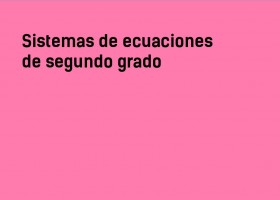 Sistemas de ecuaciones de segundo grado - yosoytuprofe | Recurso educativo 769857