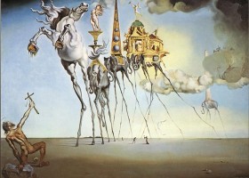 The Temptation of St. Anthony, 1946 - Salvador Dali. | Recurso educativo 771585