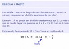 El resto de la división | Recurso educativo 772125