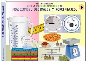 Fracciones, decimales y porcentajes | Recurso educativo 772905