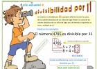 Divisibilidad por 11 | Recurso educativo 774615