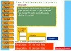 12 problemes amb fraccions. | Recurso educativo 774776