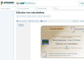 Cálculos con calculadora | Recurso educativo 775401