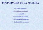 Propiedades de la materia | Recurso educativo 775777