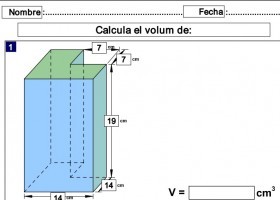 Calcula el volum | Recurso educativo 776682