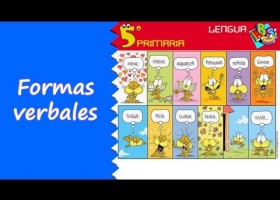 Formas verbales. Lengua, 5º Primaria. Tema 9 | Recurso educativo 780060