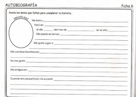 Ficha de la autobiografía. | Recurso educativo 781846