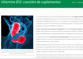 Suplements que contenen la vitamina B12 | Recurso educativo 785752