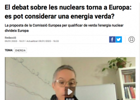 Debat: Nuclears, energia verda? | Recurso educativo 785866